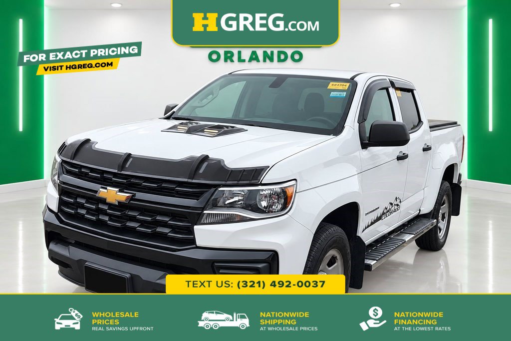 Used 2022 Chevrolet Colorado W/T RWD image 1
