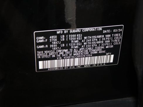 Used 2024 Subaru Outback Onyx Edition image 23