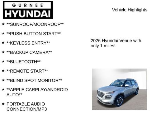 New 2026 Hyundai Venue SEL image 7