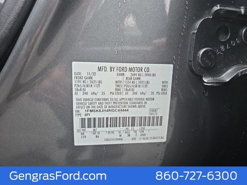 Used 2022 Ford Explorer Timberline w/ Timberline Technology Package AWD/4WD image 22