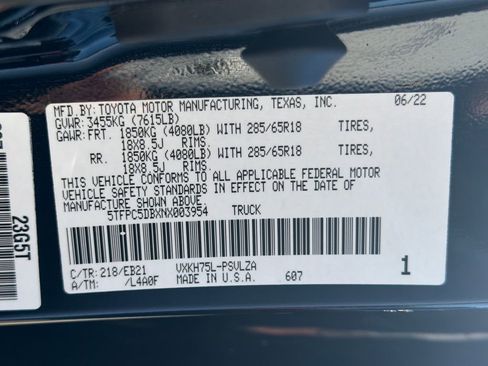 Used 2022 Toyota Tundra TRD Pro image 30