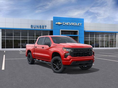 New 2026 Chevrolet Silverado 1500 Custom w/ Turbomax Blackout Package image 1