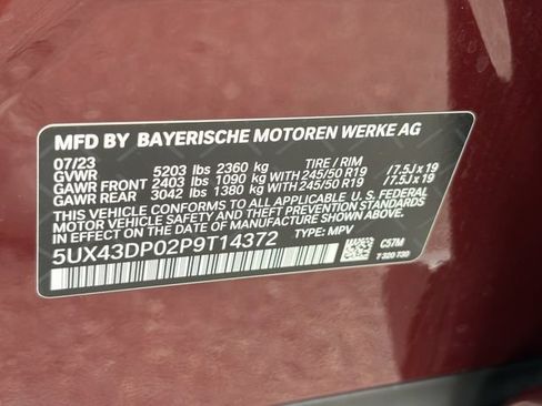 Used 2023 BMW X3 sDrive30i w/ Premium Package RWD image 33