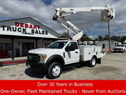 Used 2017 Ford F550 2WD Regular Cab Super Duty w/ Snow Plow Prep Package