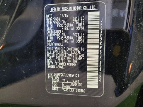 Used 2016 Nissan Quest Platinum image 33