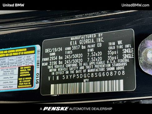 Used 2025 Kia Telluride SX Prestige X-Line AWD/4WD image 16