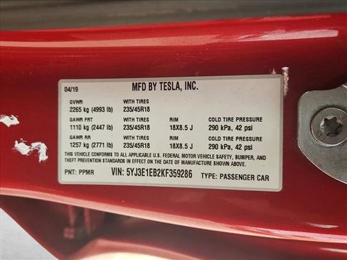 Used 2019 Tesla Model 3 Long Range image 27