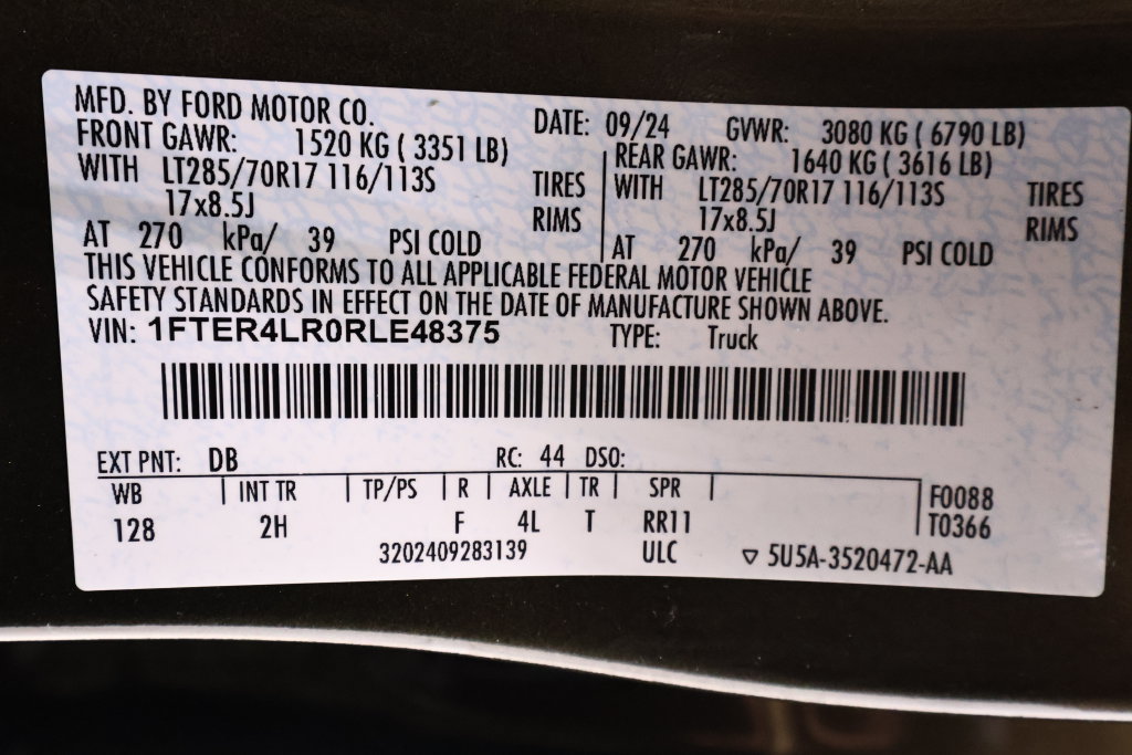 Certified 2024 Ford Ranger Raptor AWD/4WD image 55