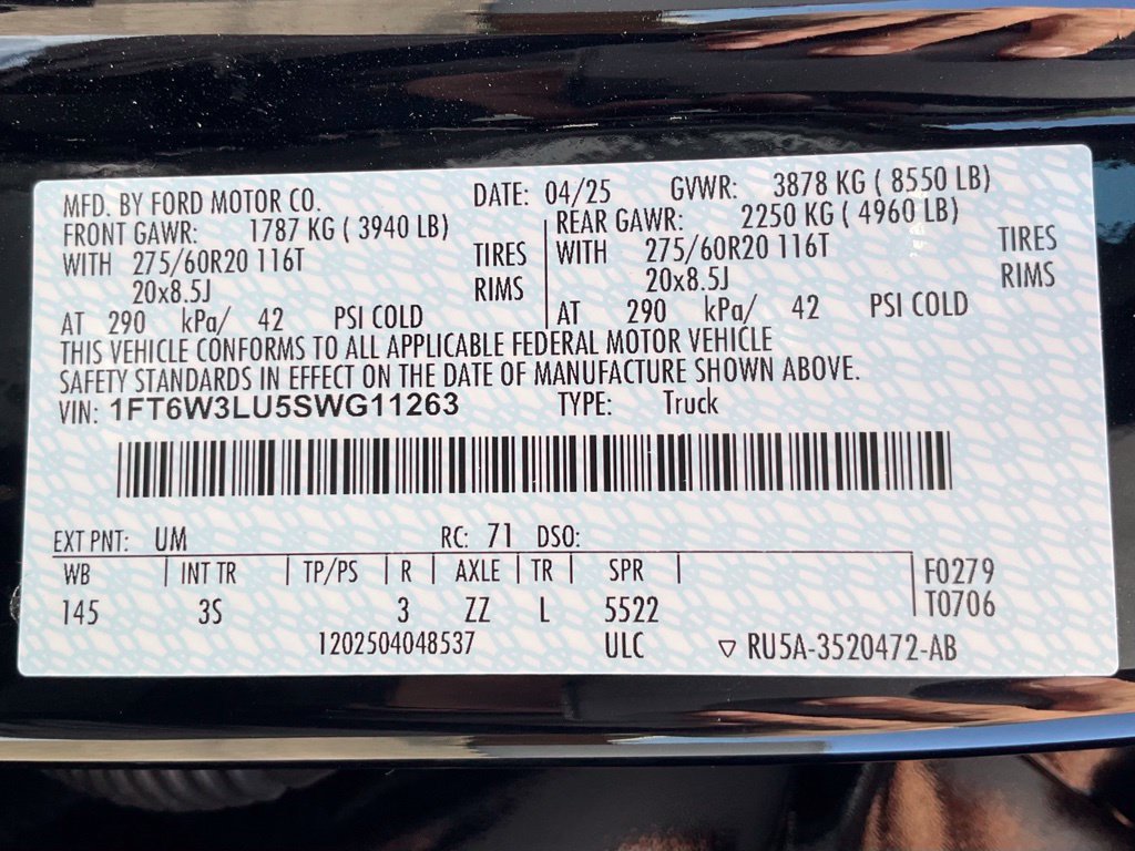 Certified 2025 Ford F150 Lightning Flash AWD/4WD image 53