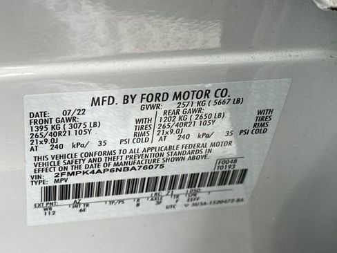 Used 2022 Ford Edge ST w/ Equipment Group 401A image 25