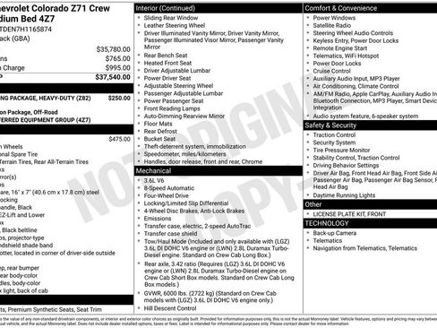 Used 2017 Chevrolet Colorado Z71 image 5