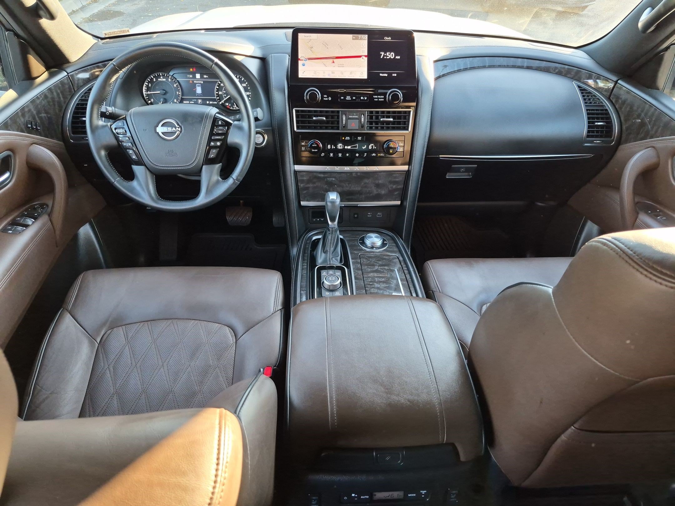 Used 2023 Nissan Armada Platinum w/ Captain's Chairs Package AWD/4WD image 32