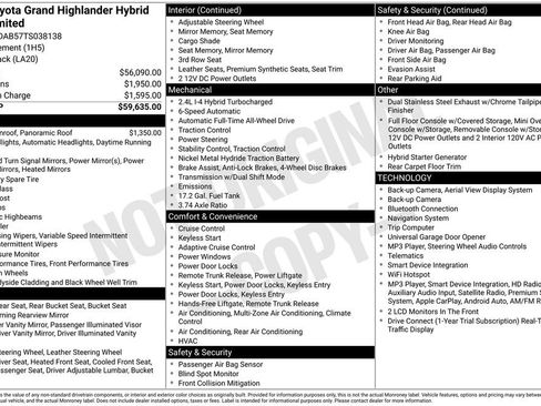 Used 2026 Toyota Grand Highlander AWD Hybrid image 9