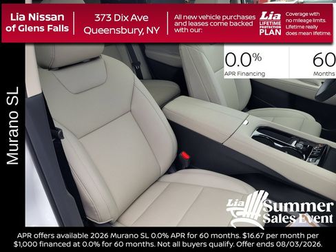 New 2026 Nissan Murano SL AWD/4WD image 37