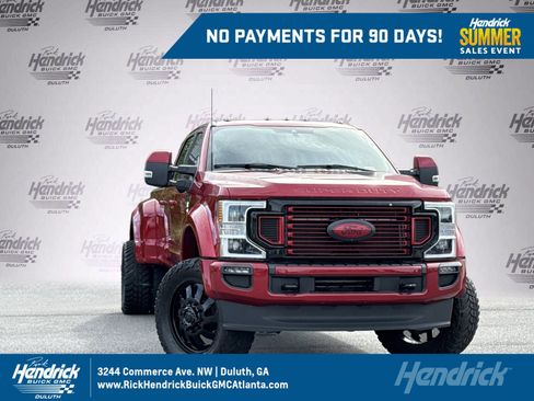 Used 2022 Ford F450 Platinum AWD/4WD image 1