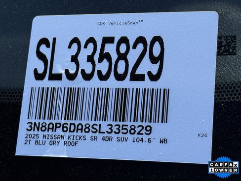 Certified 2025 Nissan Kicks SR image 32