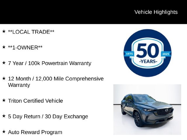 Used 2024 MAZDA CX-50 AWD 2.5 S w/ Cargo Package image 6