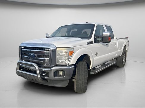 Used 2014 Ford F350 Lariat w/ Lariat Ultimate Package AWD/4WD image 9