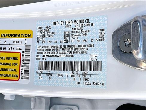 New 2025 Ford Bronco Sport Badlands w/ Badlands Tech Package image 13