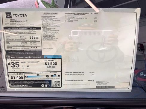 New 2026 Toyota Corolla LE FWD image 21