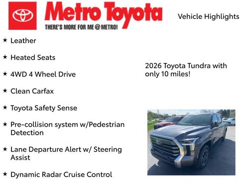 Used 2026 Toyota Tundra Limited AWD/4WD image 8