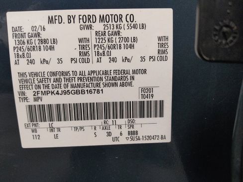 Used 2016 Ford Edge SEL w/ Equipment Group 201A image 33