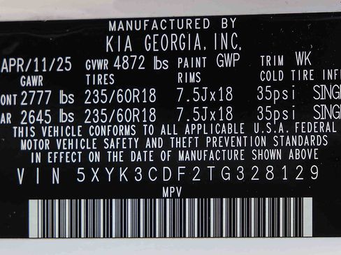 Certified 2026 Kia Sportage EX AWD/4WD image 26