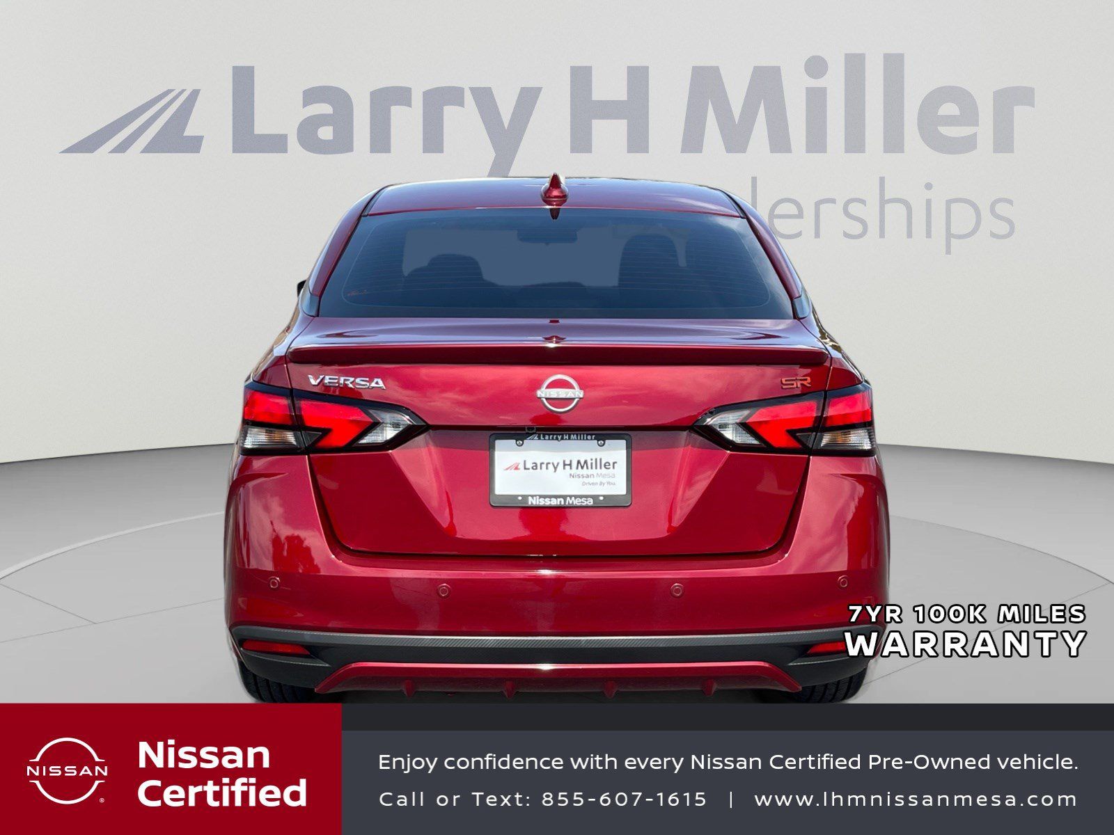 Certified 2025 Nissan Versa SR w/ Trunk Package FWD image 4