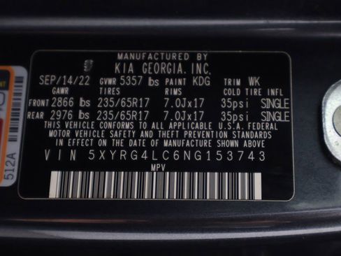 Used 2022 Kia Sorento LX FWD image 47