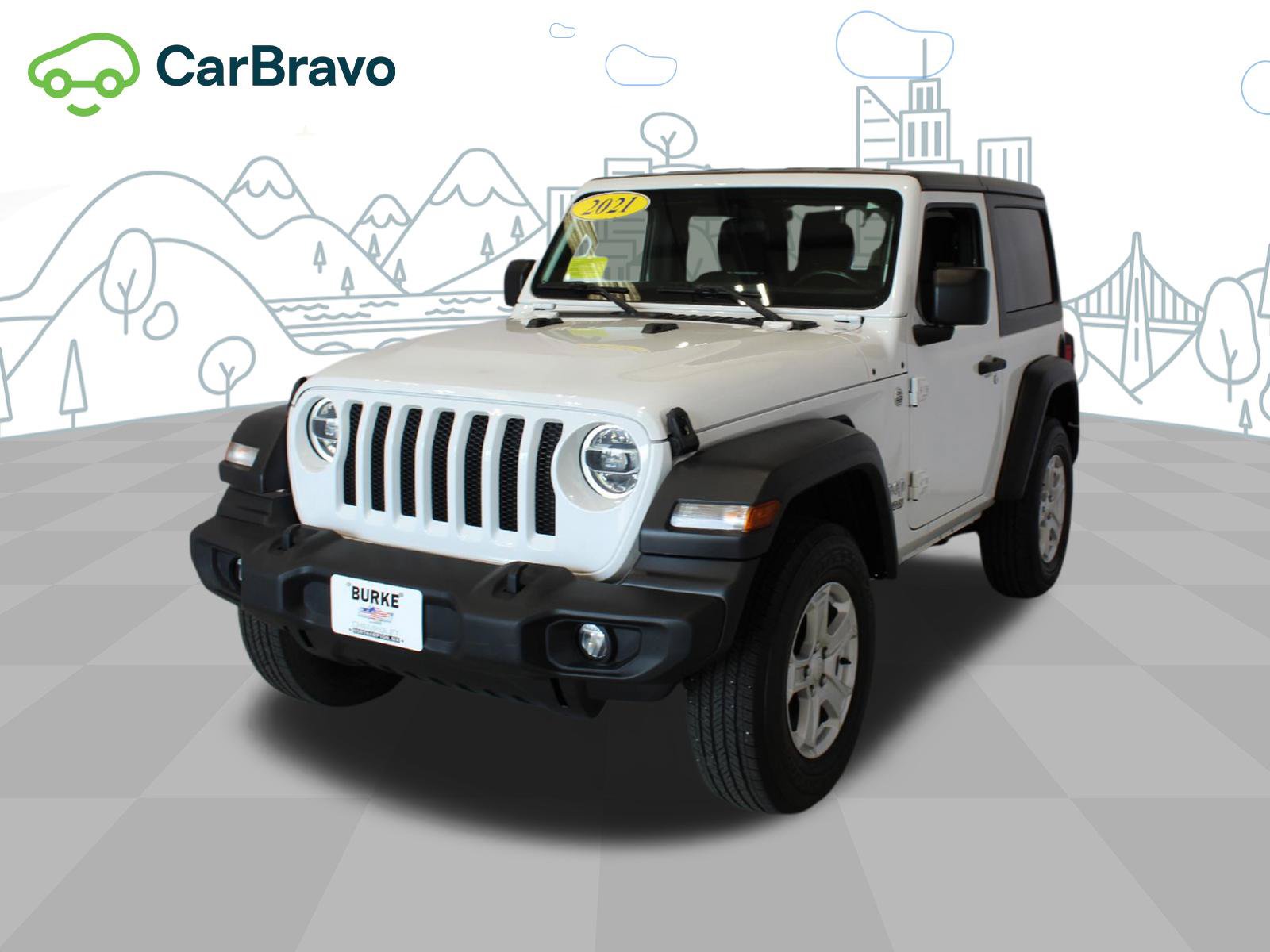 Used 2021 Jeep Wrangler Sport AWD/4WD image 1