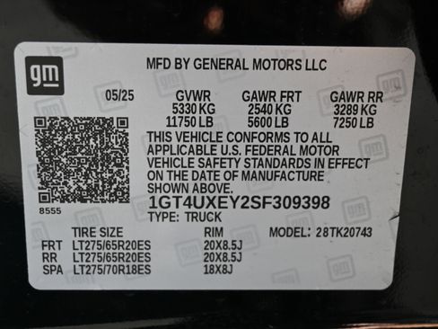 Used 2025 GMC Sierra 2500 Denali Ultimate w/ Max Trailering Package AWD/4WD image 39