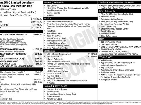 Used 2022 RAM 2500 Limited AWD/4WD image 2