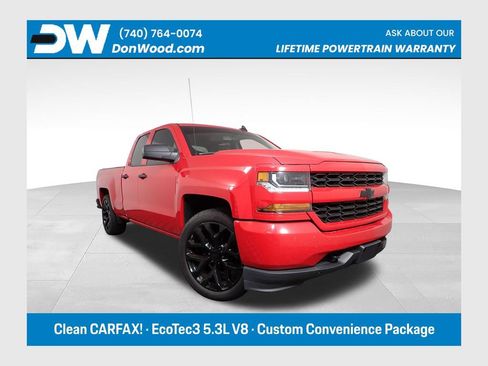 Used 2018 Chevrolet Silverado 1500 Custom w/ Custom Convenience Package RWD image 1