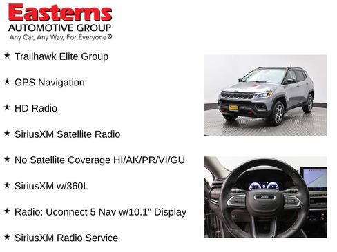 Used 2022 Jeep Compass Trailhawk w/ Trailhawk Elite Group AWD/4WD image 11