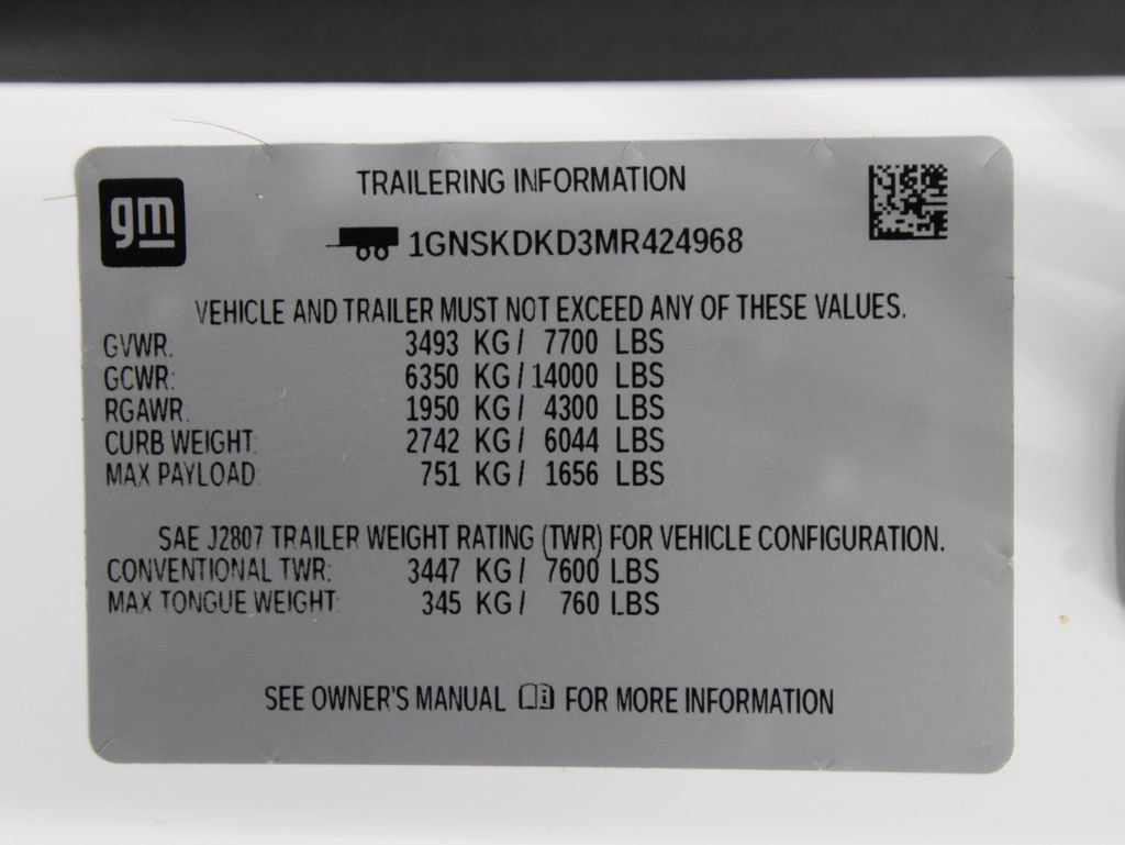 Used 2021 Chevrolet Suburban Z71 AWD/4WD image 68