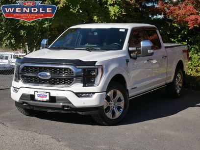 Certified 2022 Ford F150 Platinum w/ Max Trailer Tow Package