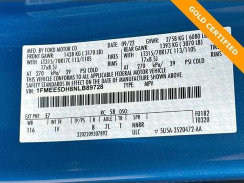 Certified 2022 Ford Bronco Badlands w/ Sasquatch Package image 24