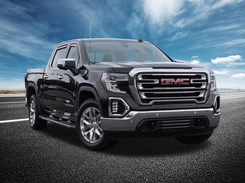 Used 2021 GMC Sierra 1500 SLT w/ SLT Premium Plus Package AWD/4WD image 2