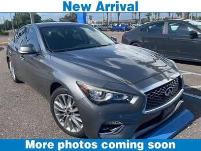 Used 2021 INFINITI Q50 Luxe w/ Seat & Sound Package