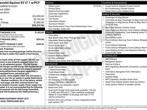New 2026 Chevrolet Equinox EV LT w/ Comfort Package FWD image 3