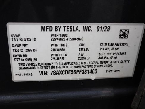Used 2023 Tesla Model X AWD/4WD image 37