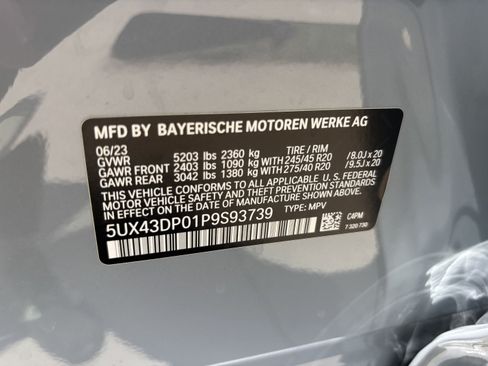 Used 2023 BMW X3 sDrive30i w/ M Sport Package RWD image 37