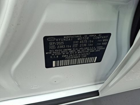 New 2026 Hyundai Sonata Blue image 16