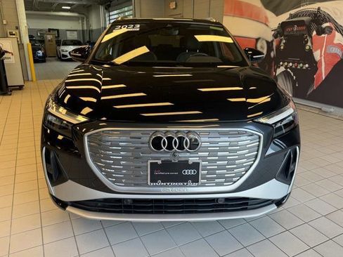 Used 2023 Audi Q4 e-tron Premium Plus w/ Premium Plus AWD/4WD image 2