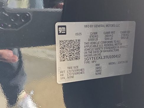 New 2026 Cadillac Escalade IQ Sport 1 w/ LPO, ONYX Package image 35