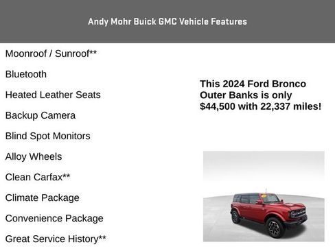 Used 2024 Ford Bronco Outer Banks image 4