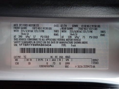 Used 2024 Ford Transit 250 Low Roof w/ Exterior Upgrade Package image 21