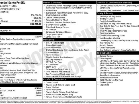 Used 2025 Hyundai Santa Fe SEL FWD image 3