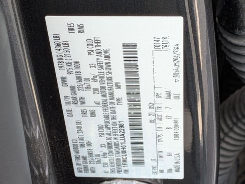 Used 2020 Ford Escape SEL FWD image 38