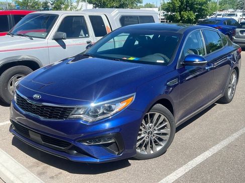 Used 2019 Kia Optima SX w/ SX Limited (Black) Package FWD image 2